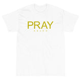 Pray Brand T-Shirt (Gold)