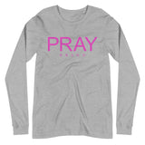 Pray Brand Long Sleeve Tees (Pink)