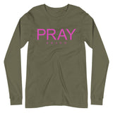 Pray Brand Long Sleeve Tees (Pink)