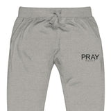 Pray Brand Fleece Joggers (Grey)