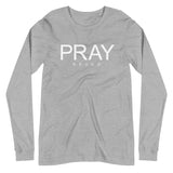 Pray Brand Long Sleeve Tees (White)