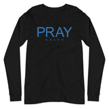 Pray Brand Long Sleeve Tees (Blue)