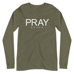 Pray Brand Long Sleeve Tees (White)