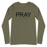 Pray Brand Long Sleeve Tees (Black)