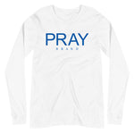 Pray Brand Long Sleeve Tees (Blue)